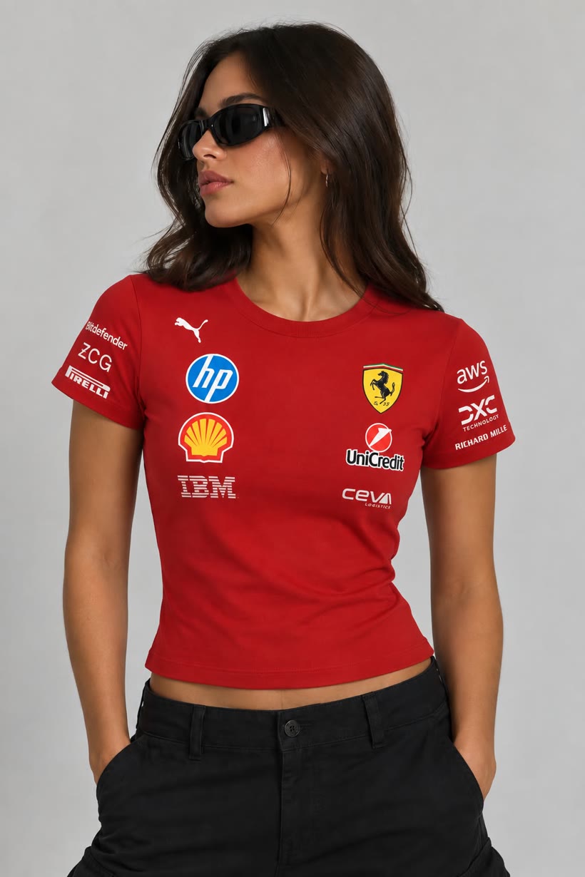 Coleção Team — inspirada nas camisas de corrida