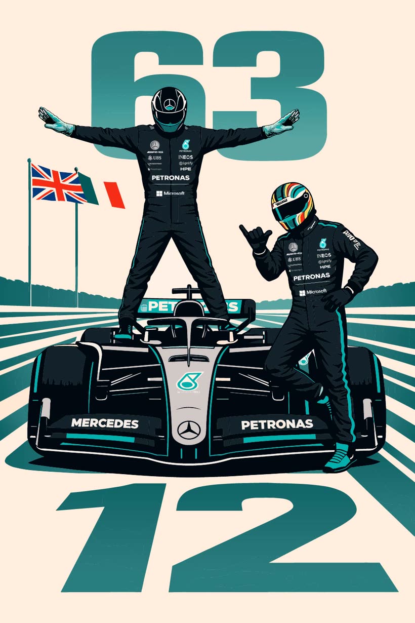 Estampa Silver 63:12 — Mercedes