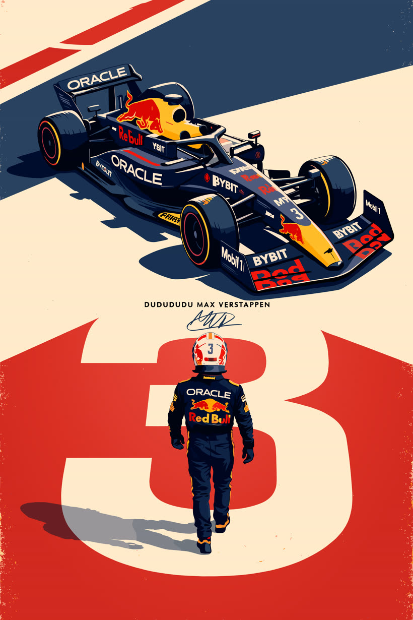 Estampa Simply Lovely — Red Bull